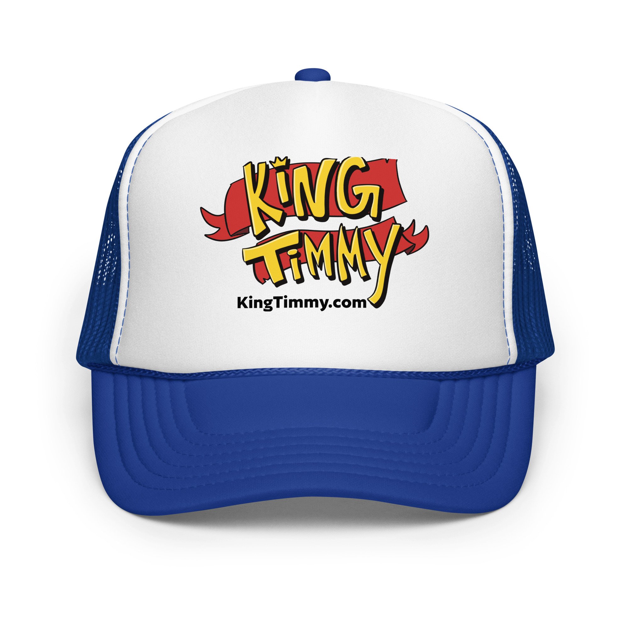 King Timmy Logo foam trucker hat