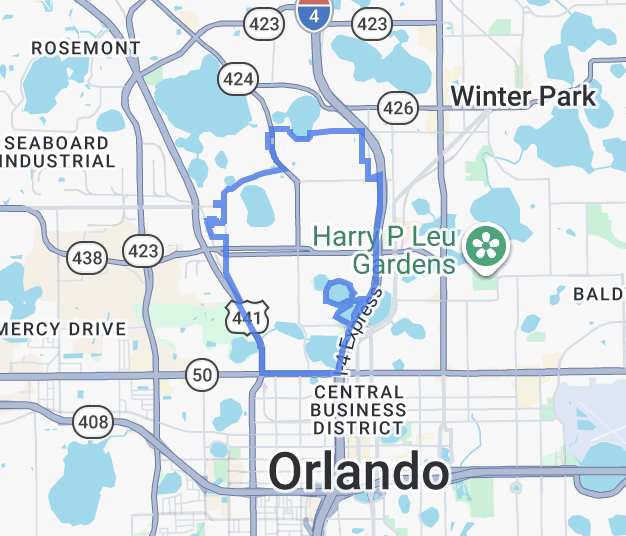 College Park boundary map