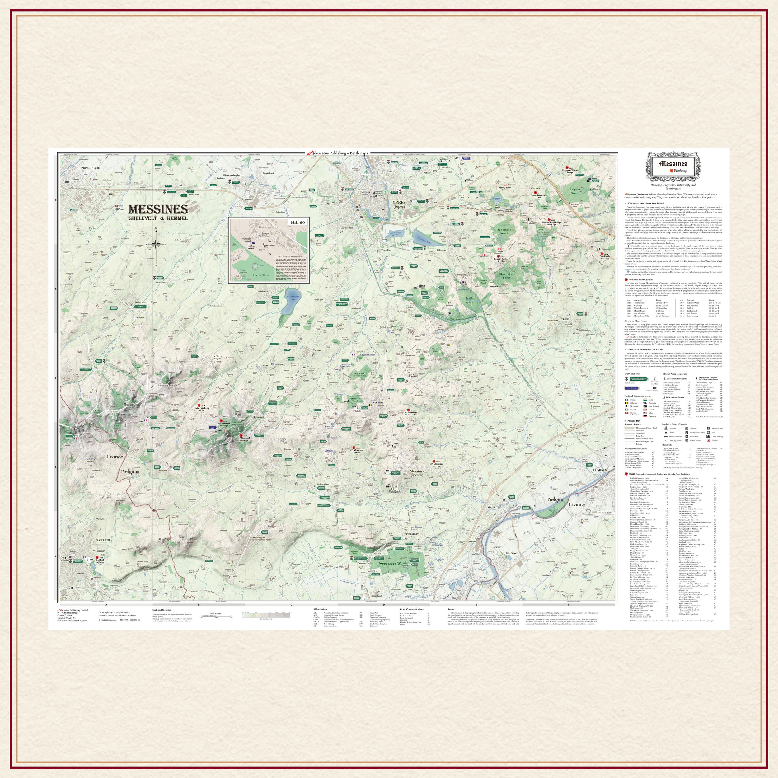 Gheluvelt – MESSINES – Kemmel Battlemap