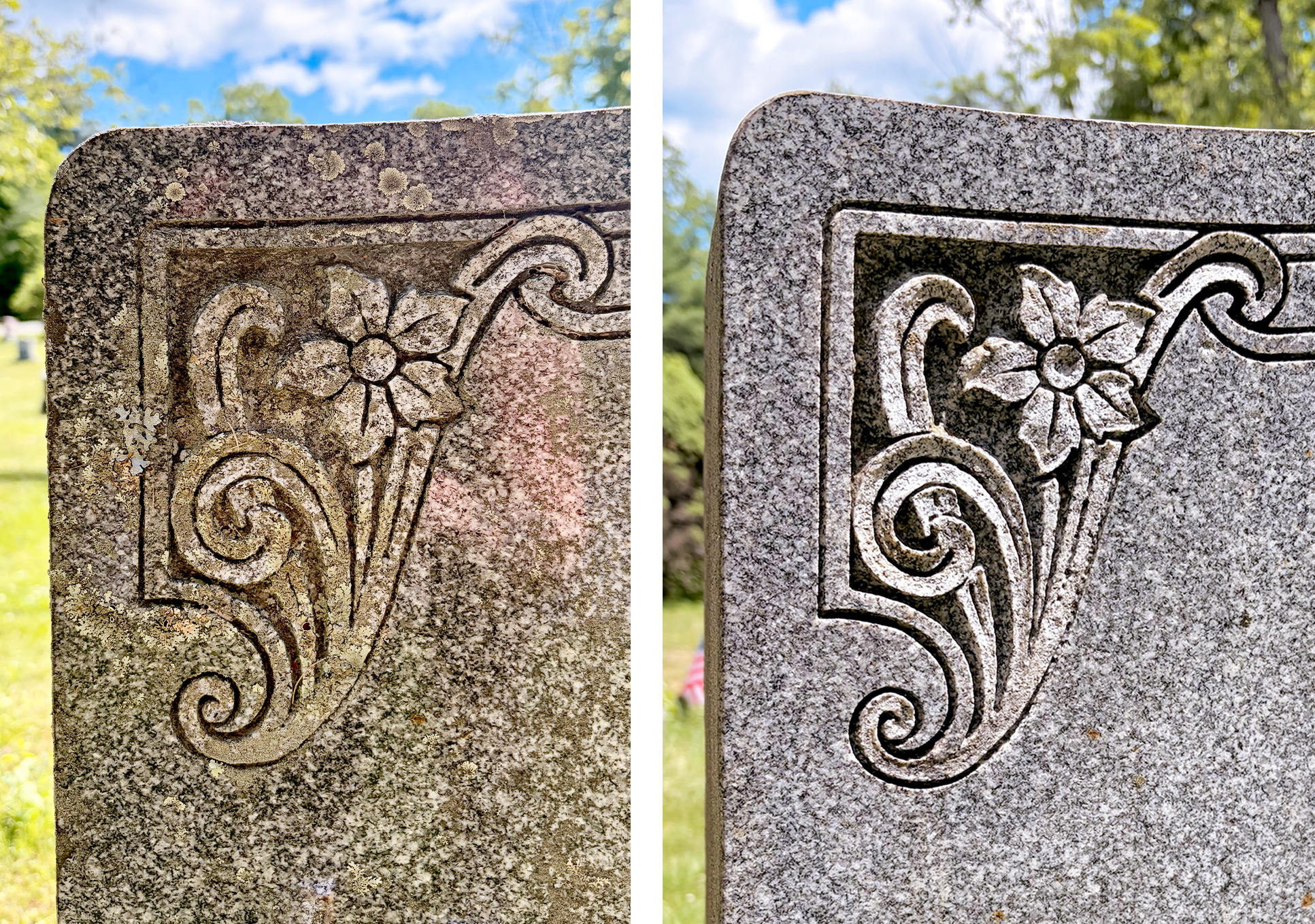 Headstone Cleaning Service