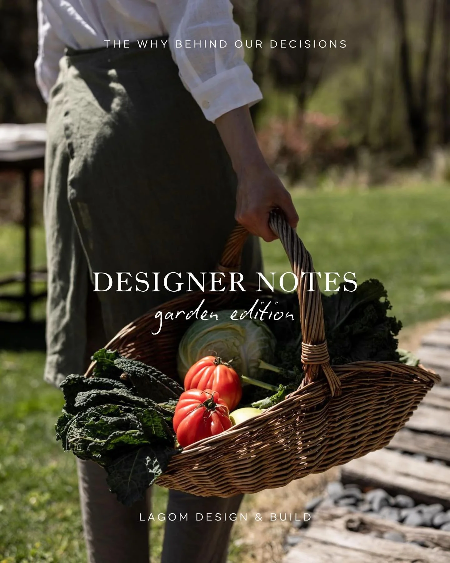 It&rsquo;s the most wonderful time of the year... gardening season! In April&rsquo;s edition of Designer Notes, I&rsquo;m sharing my top 6 vegetable gardening tips. 👩🏼&zwj;🌾

1. The importance of knowing your sunlight.
2. Listing out your musthave