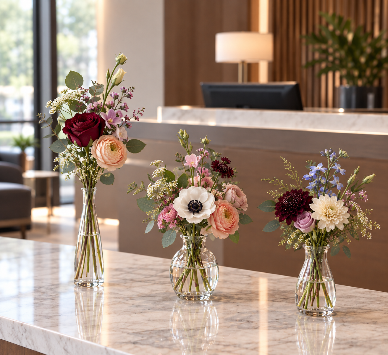 Bud Vases - 3 for $95