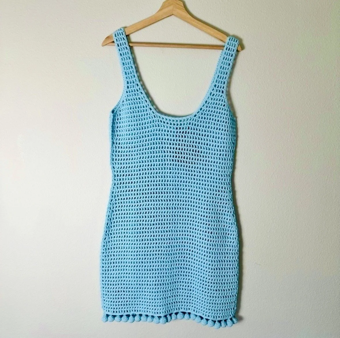 Burberry Crotchet Open Knit Dress