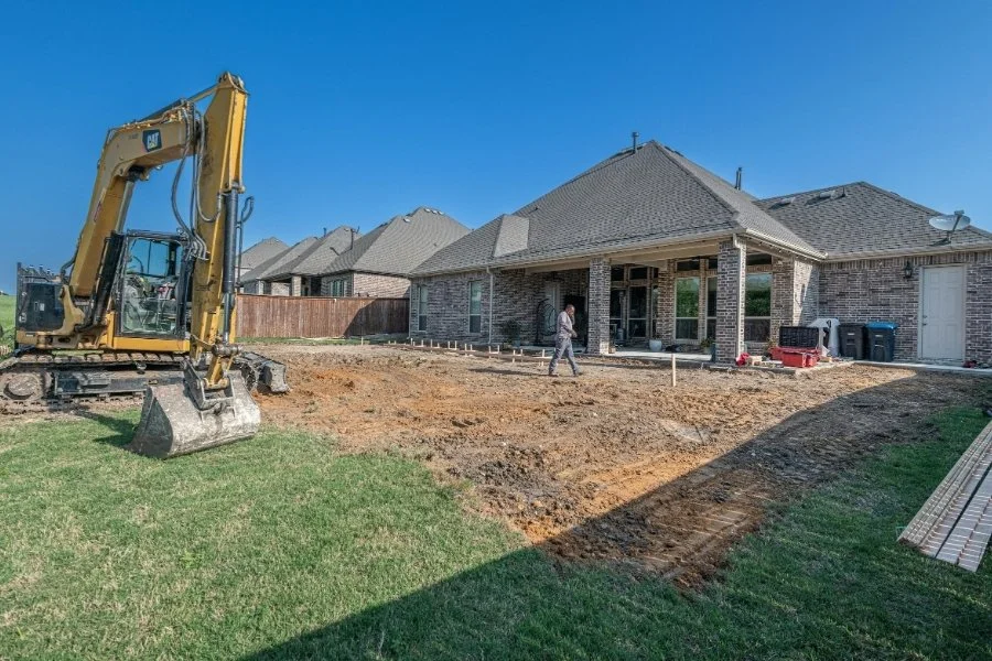 Modern new construction home
