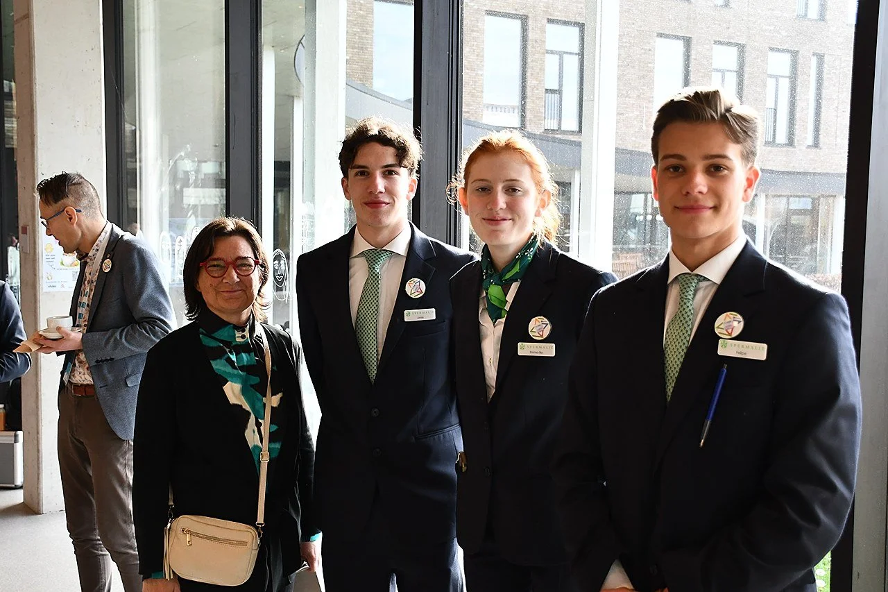 Students at EUHOFA Congress.