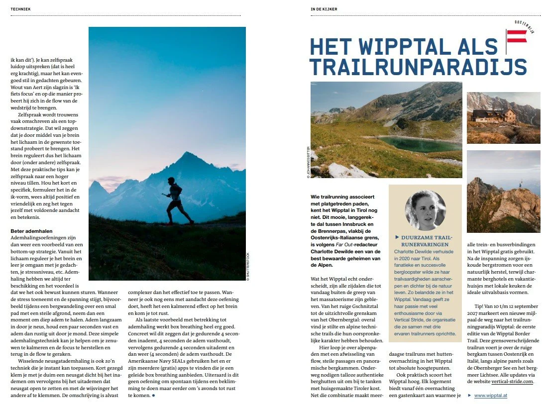 Trailrunning in Wipptal Austria