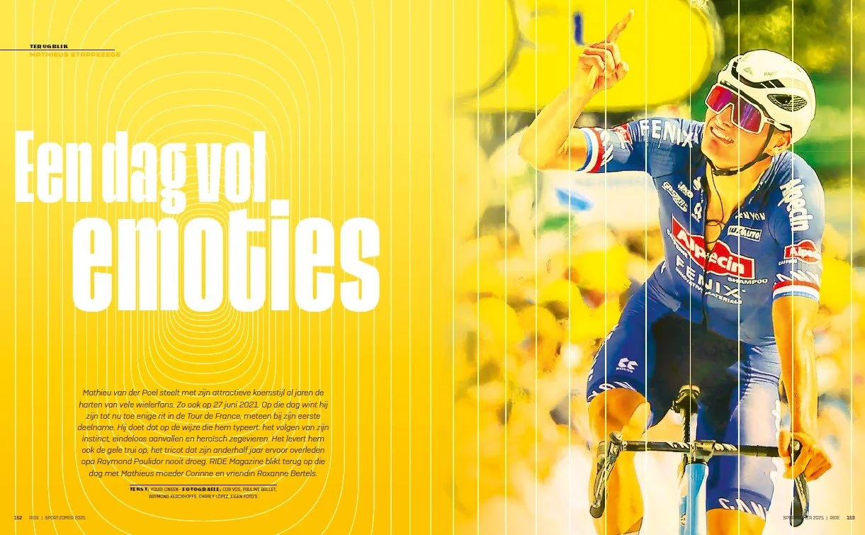 Article: a day full emotion with Mathieu van der Poel