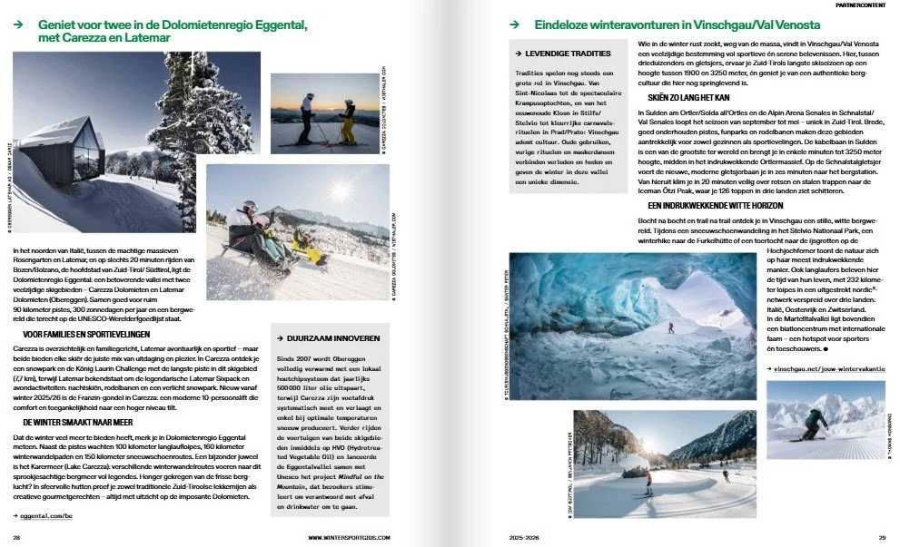 Sudtirol winteractivities