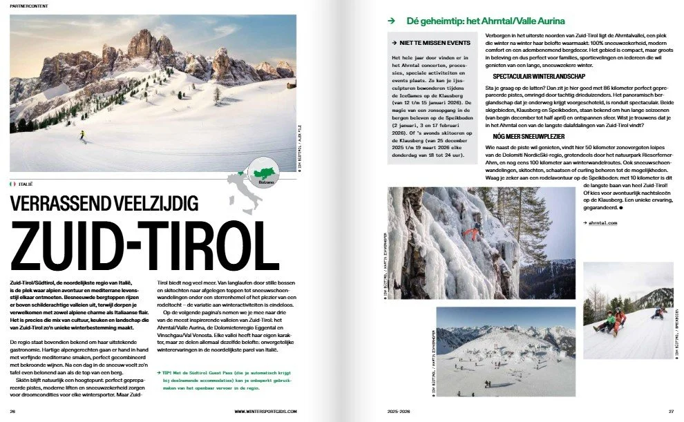 Sudtirol winteractivities