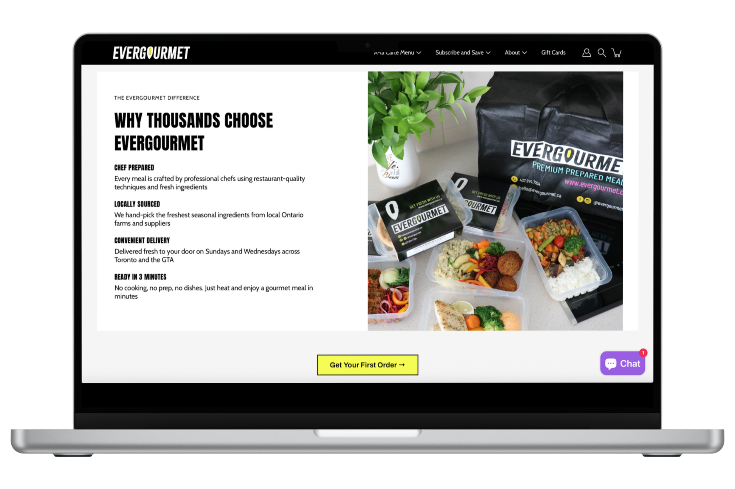 Value Propositions (Desktop) — Clear, scannable value propositions highlighting key benefits early to strengthen the overall message.