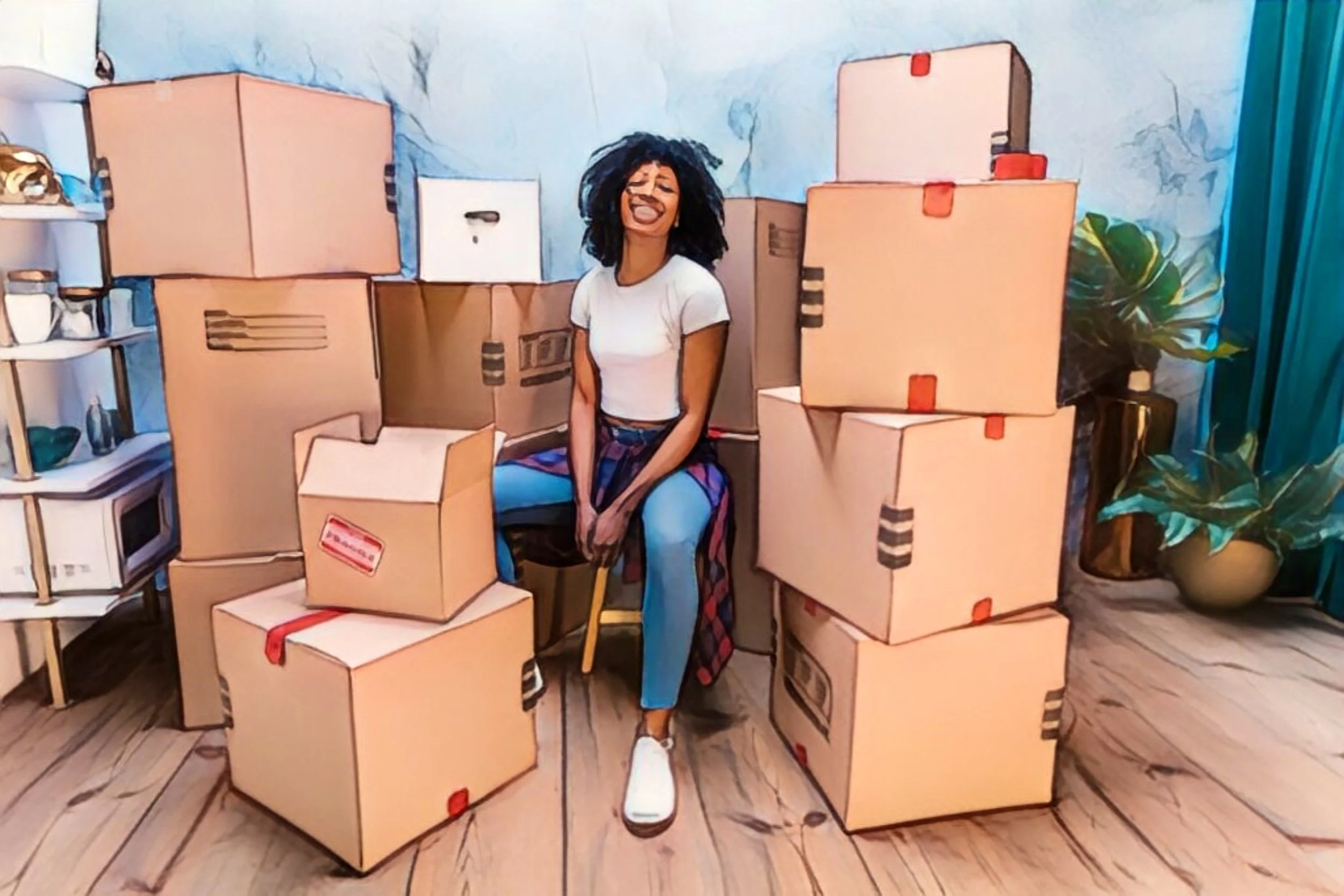 woman-surrounded-with-boxes