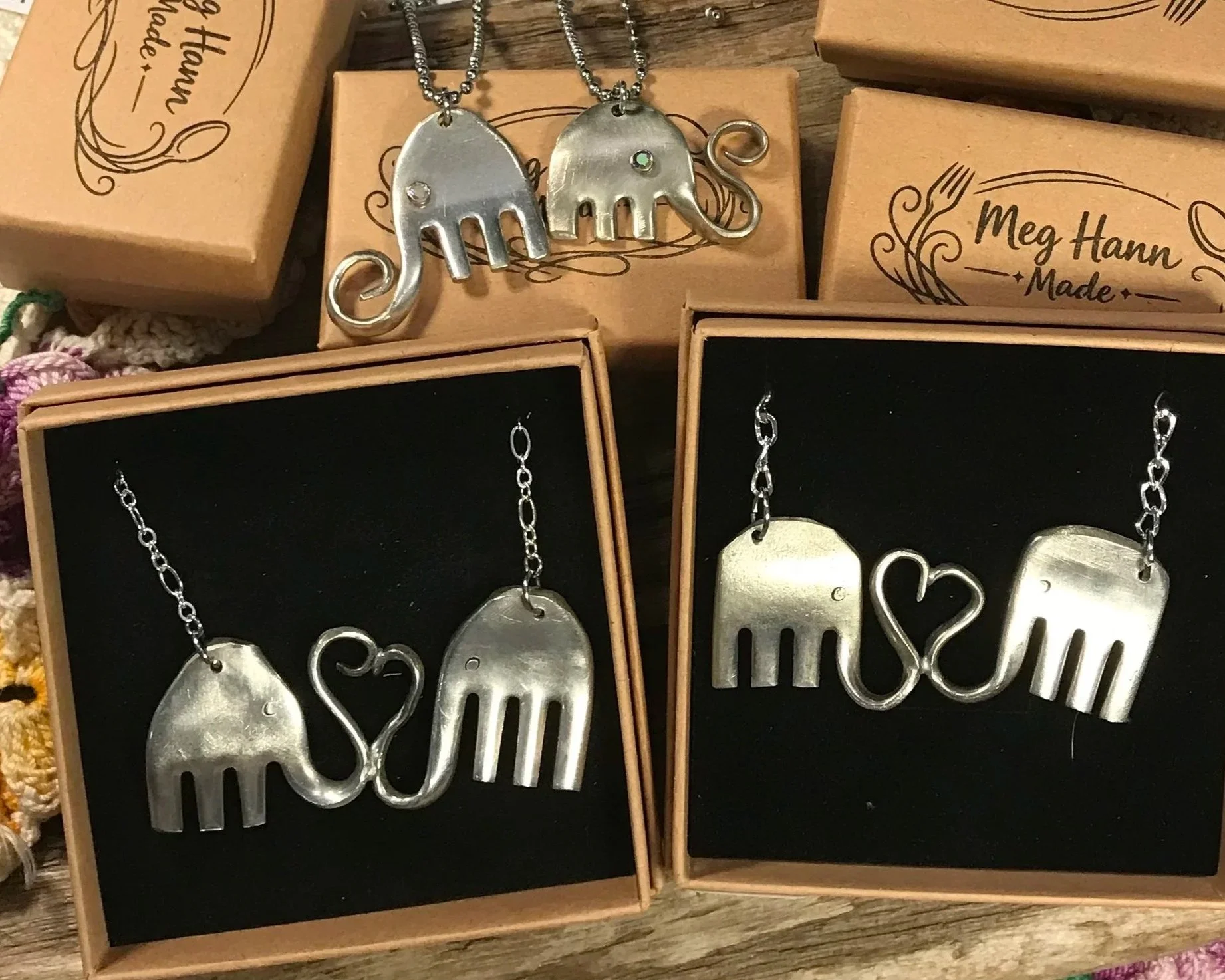 Elephant(s) Necklace [made to order]