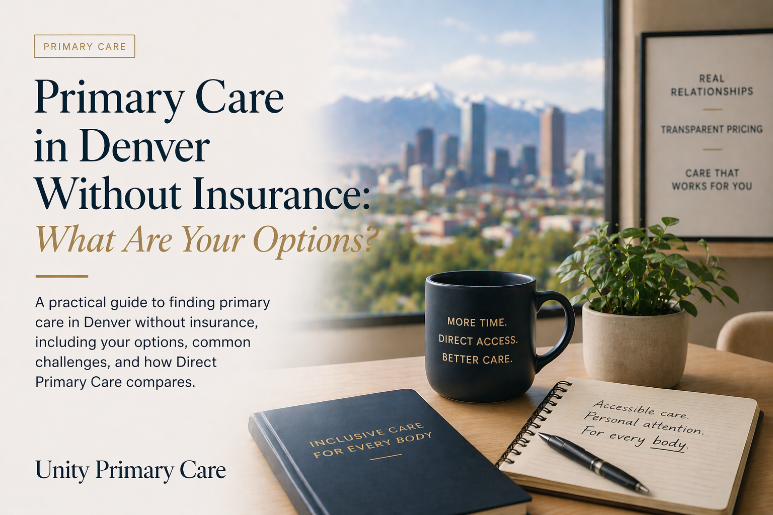 Primary Care in Denver Without Insurance: What Are Your Options?