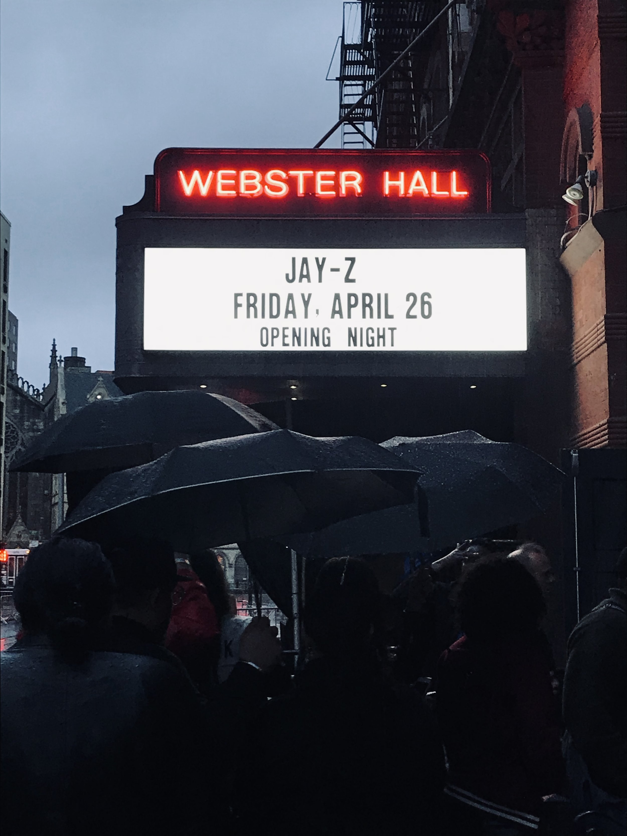 Hov: "B-Sides": Webster Hall (Manhattan, NY, 2019).