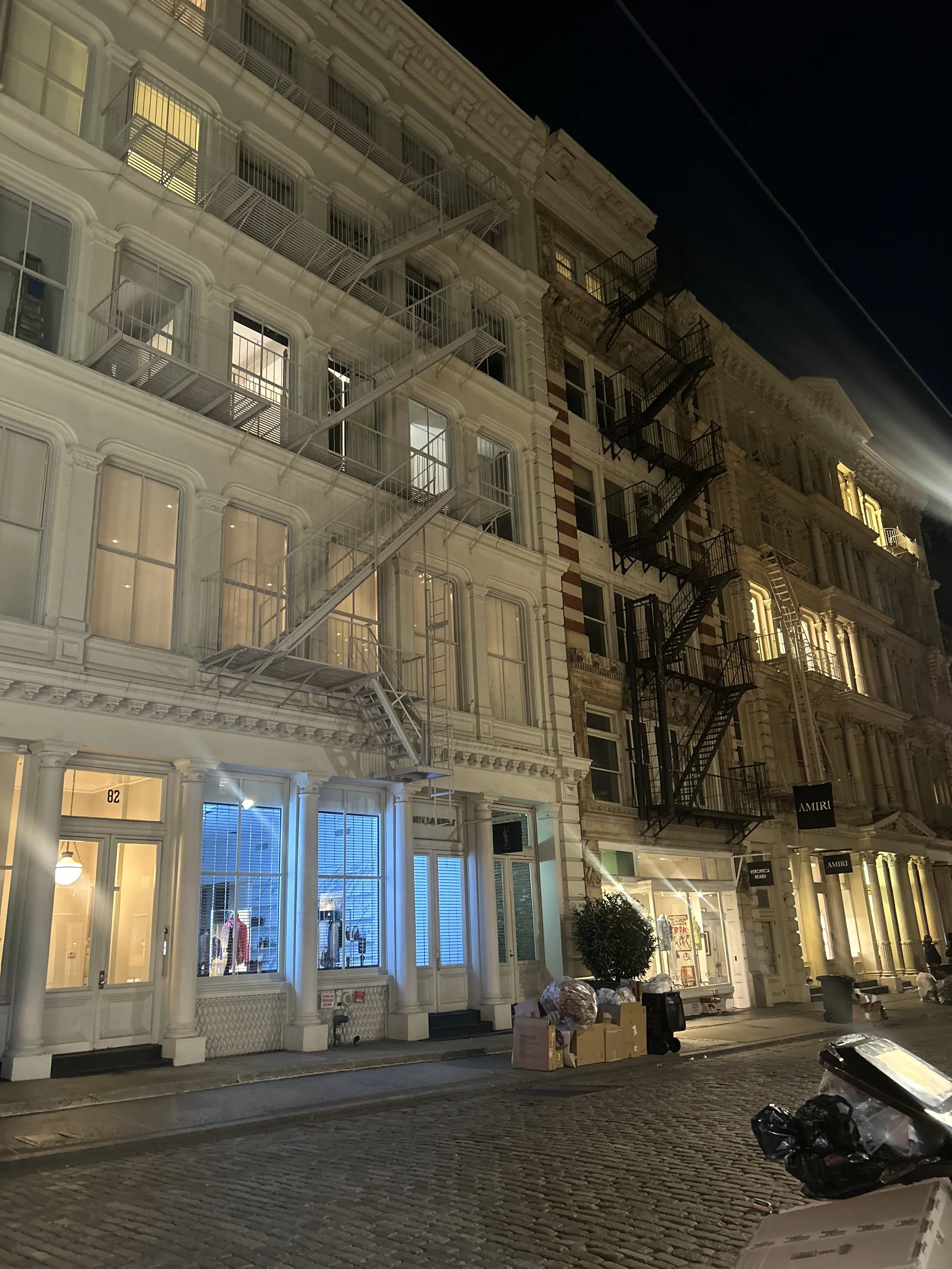Nights in Soho (Manhattan, NY, April 2026).