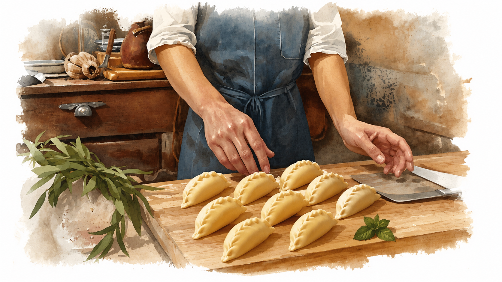 Sabato 23 maggio ore 18.30 - Corso dedicato alla preparazione dei culurgiones sardi e alla tecnica di chiusura a spiga di grano“ con Graziella Boi e le Teresine
