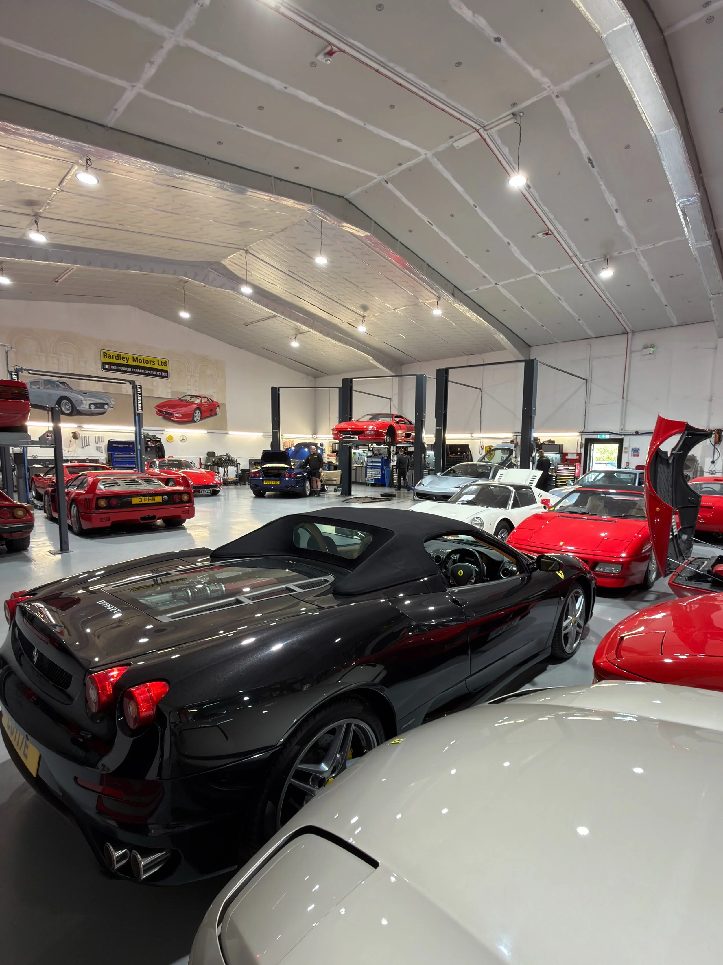 A few snapshots from around the workshop recently with plenty going on behind the scenes with everything from routine servicing and suspension work through to larger restoration and refurbishment projects. Always something different in the workshop, 