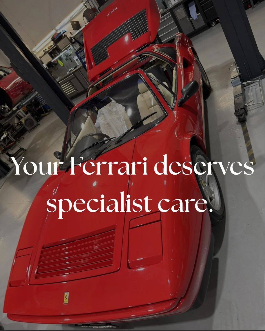 Looking after your Ferrari properly starts here. 

Get in touch to book in with Rardleys for your next service 🏎️ 

#ferrarigarage #ferrariclassic #classiccar #supercar #rardleymotorsferrari