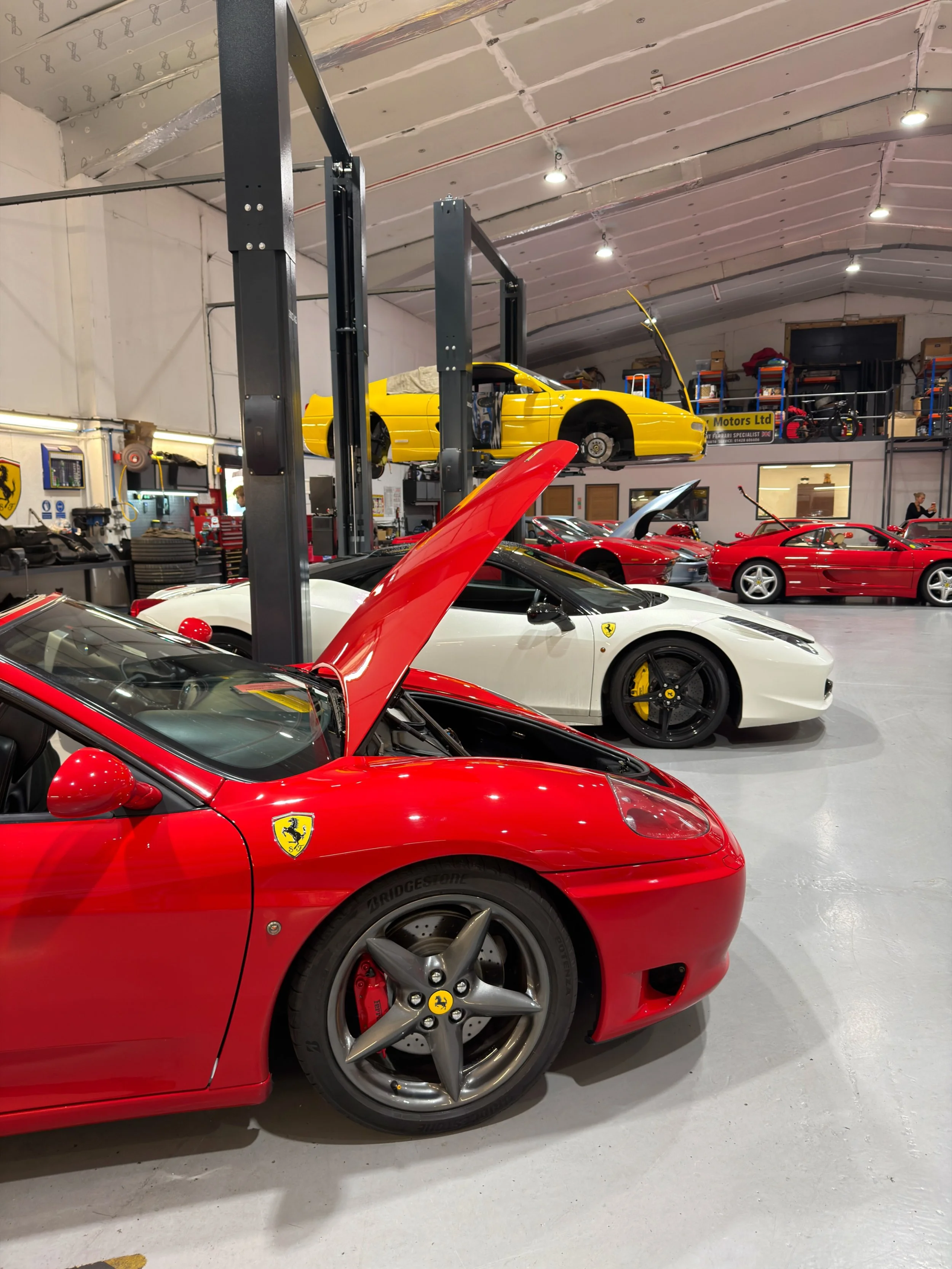 Why choose Rardley Motors for your Ferrari? 

A Ferrari deserves more than a quick service and a one size fits all approach.
At Rardley Motors, we understand that these cars need careful attention, knowledgeable servicing and a genuine respect for th