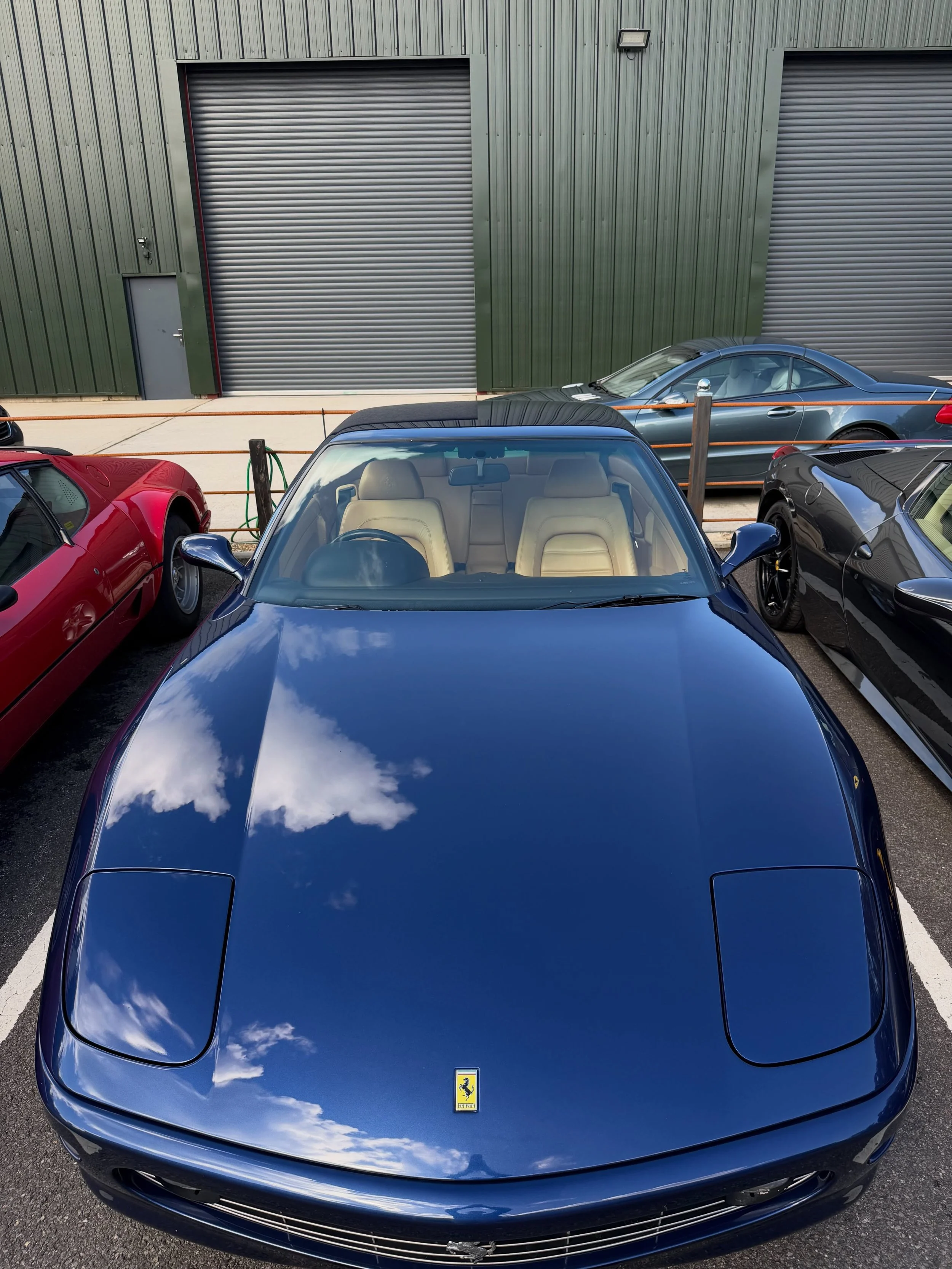 A timeless grand tourer, in the workshop for its cambelt service.

The Ferrari 456 combines elegant design, offering the perfect balance of performance, comfort and understated styling.

#Ferrari456 #Ferrari #rardleymotorsferrari #FerrariSpecialist #