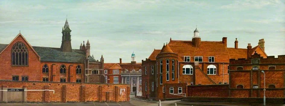 Council House Coton Road Car Park. Original held at Nuneaton Museum and Art Gallery.