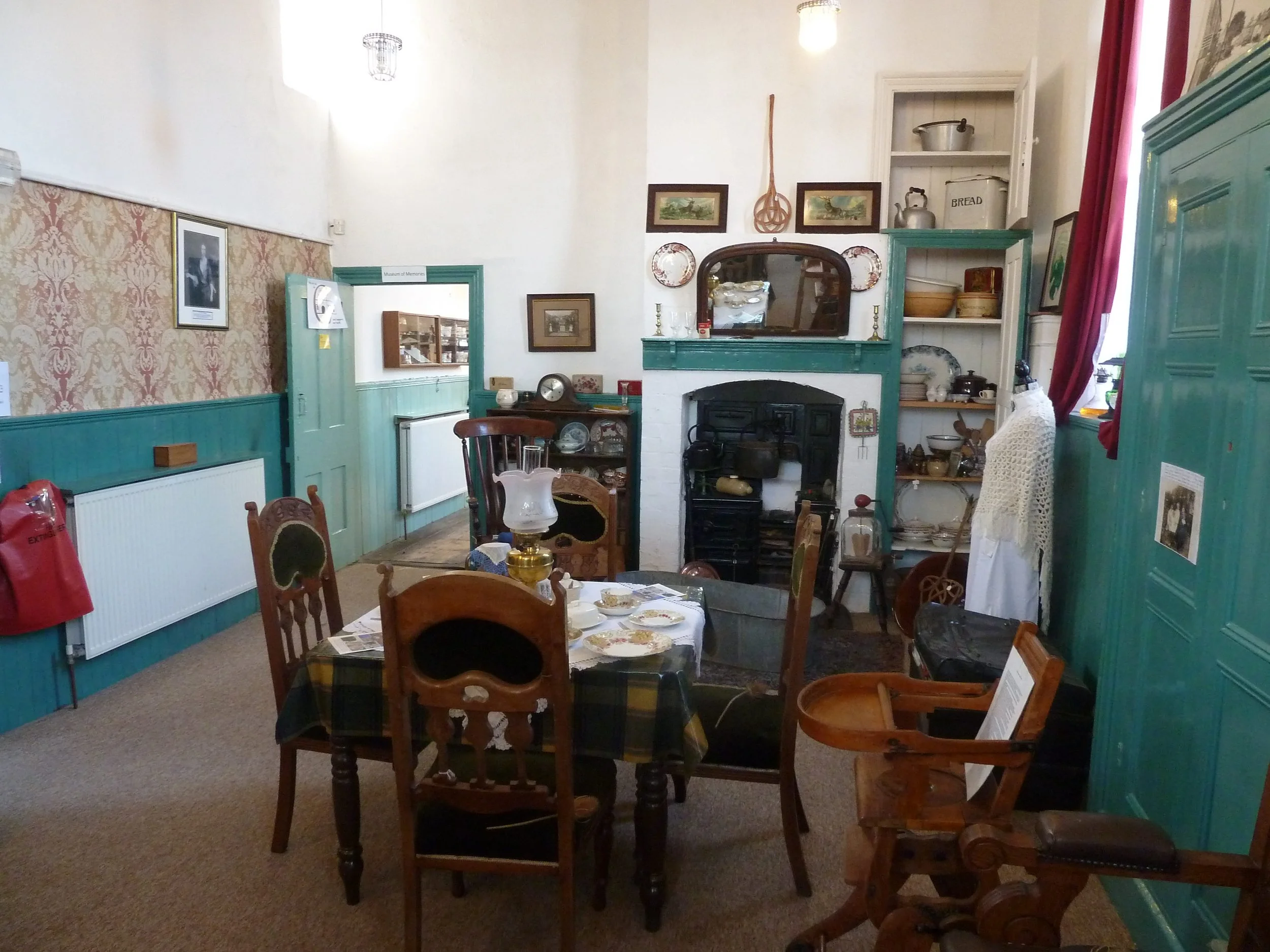inside museum of nuneaton heritage centre