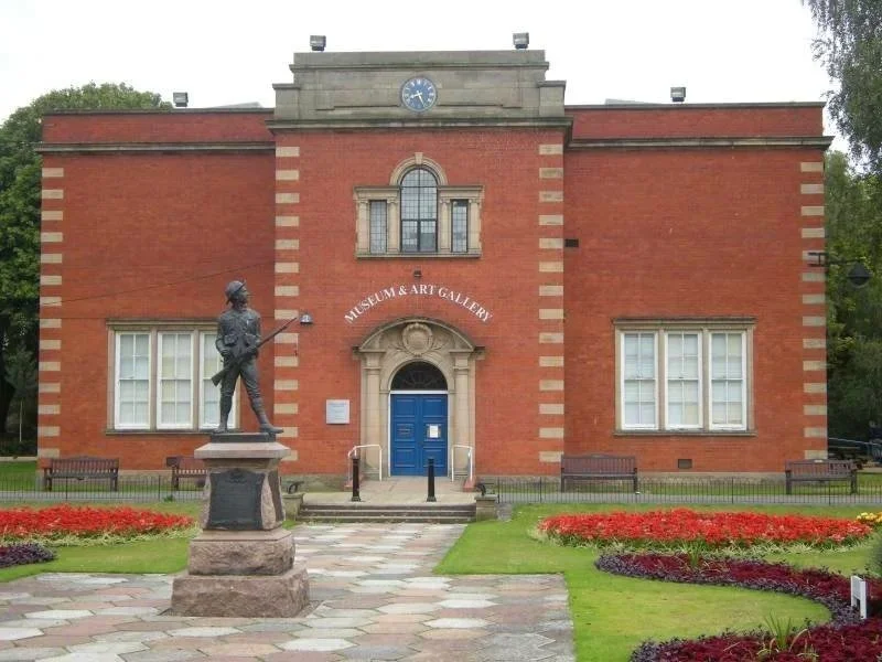 Nuneaton Art Gallery entrance