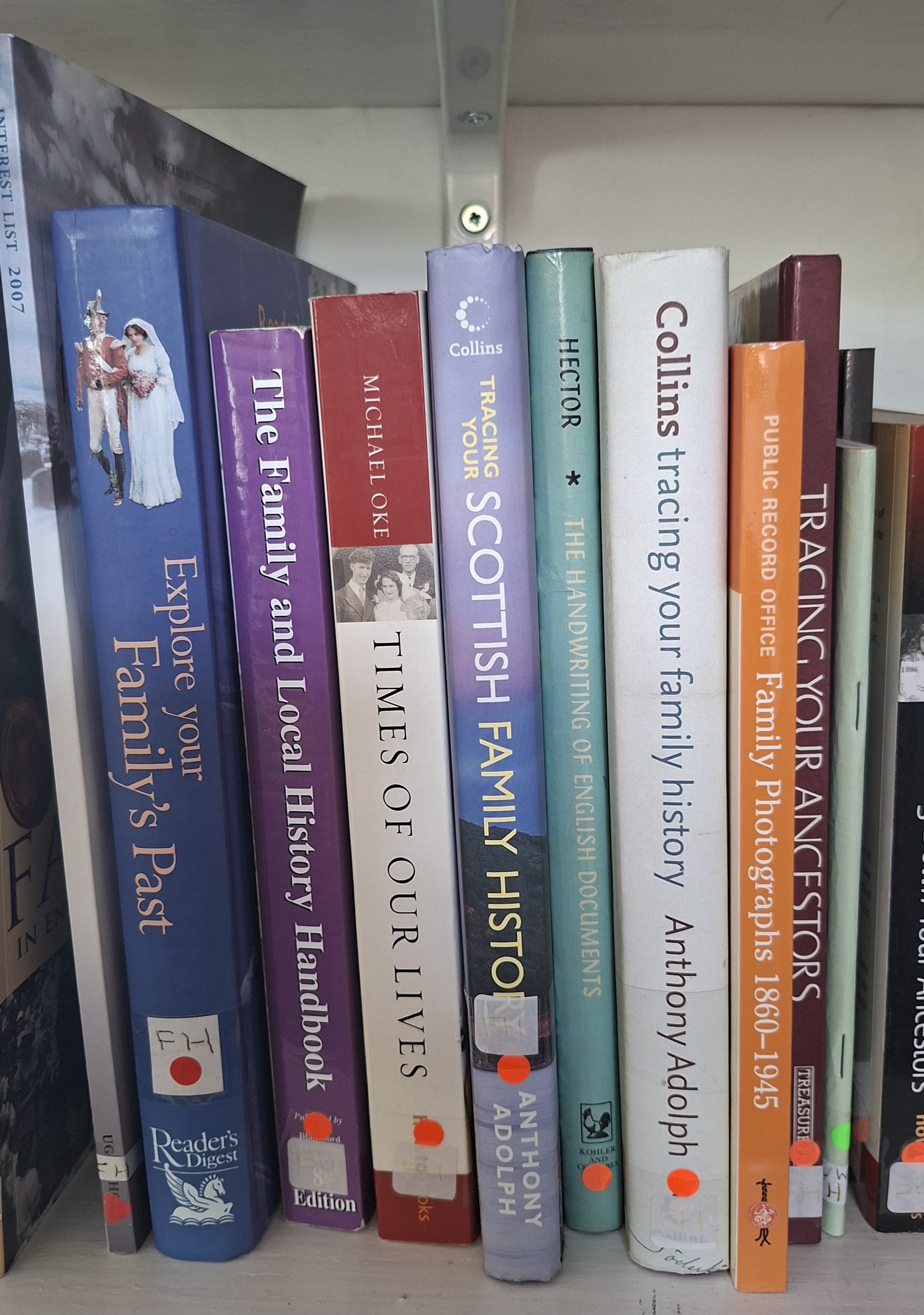 family tree books