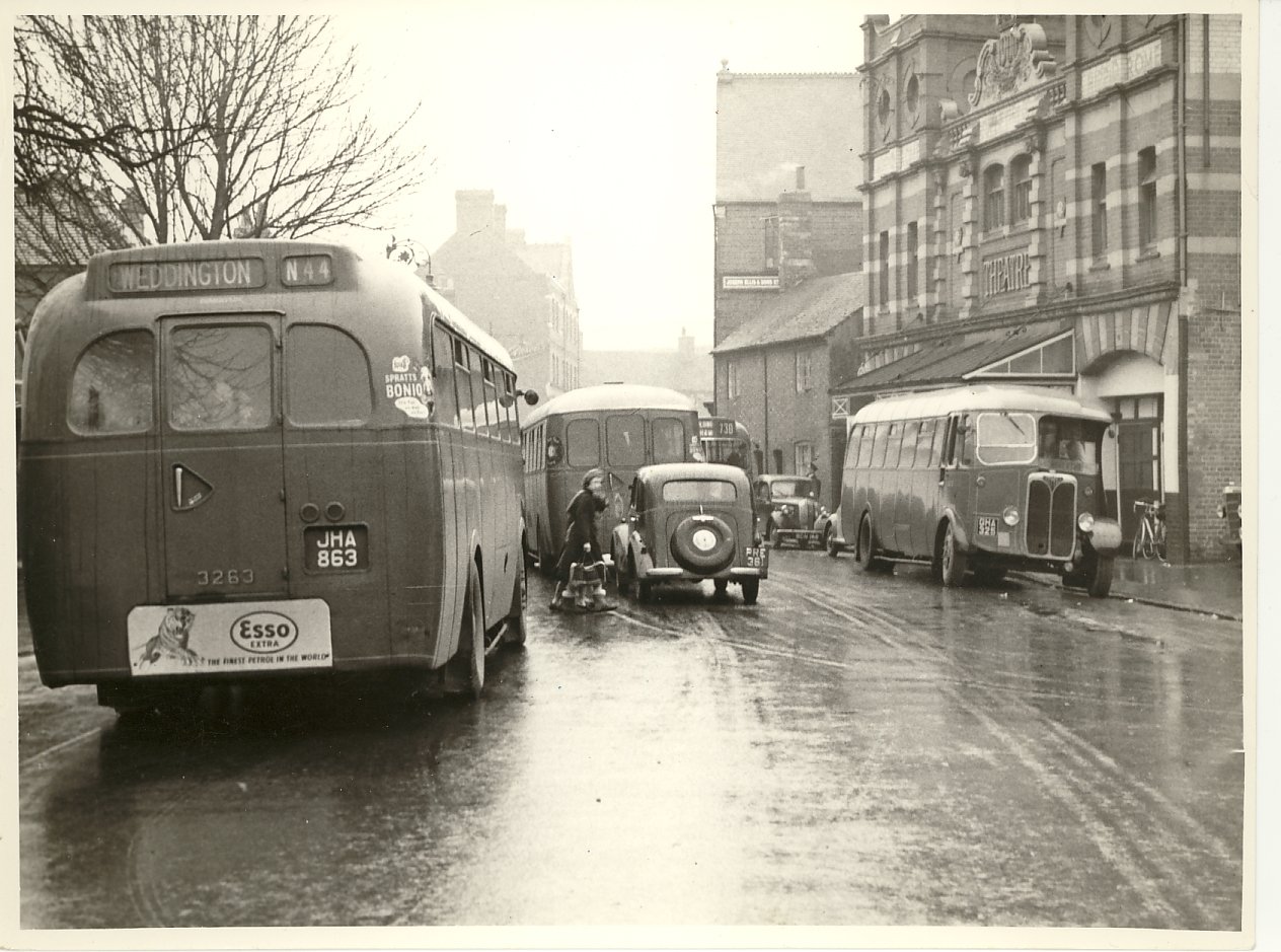 Bond Gate again. The single deck bus on the right is parked outside the old Hippodrome Theatre, now long gone.