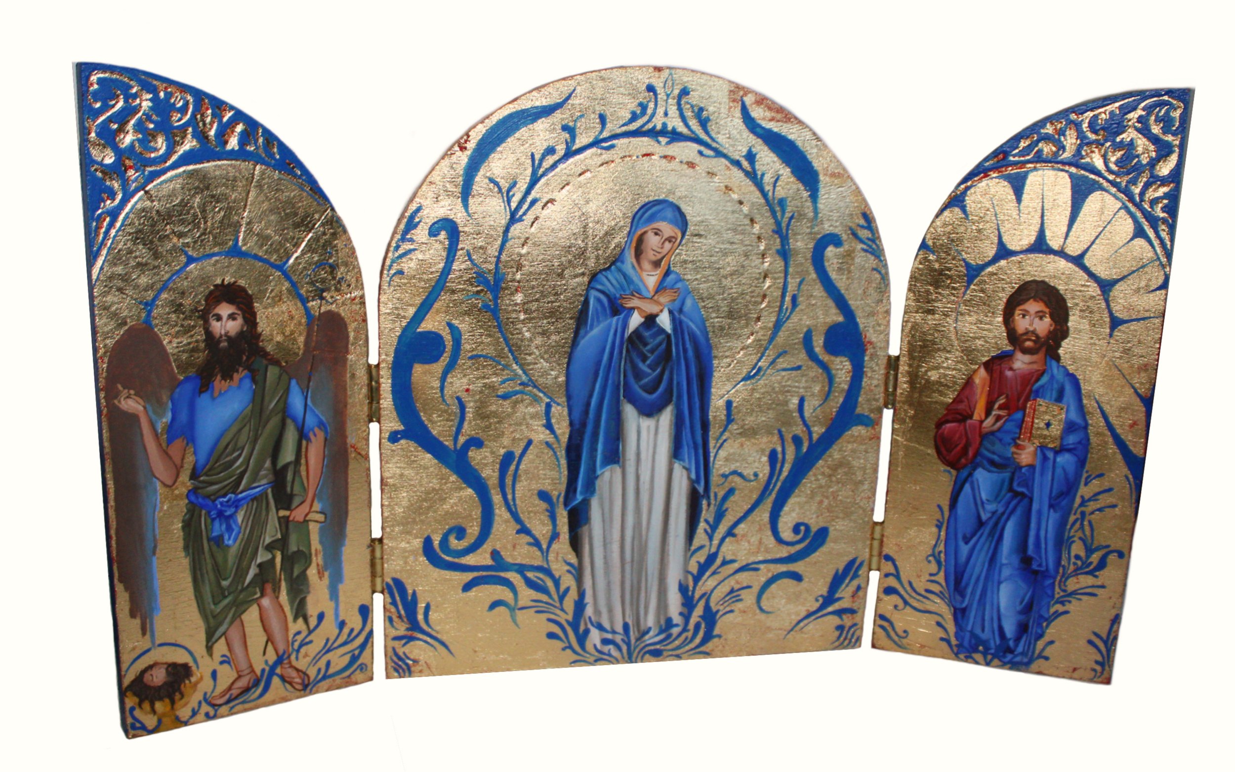 Golden Altarpiece : 20.5x12
