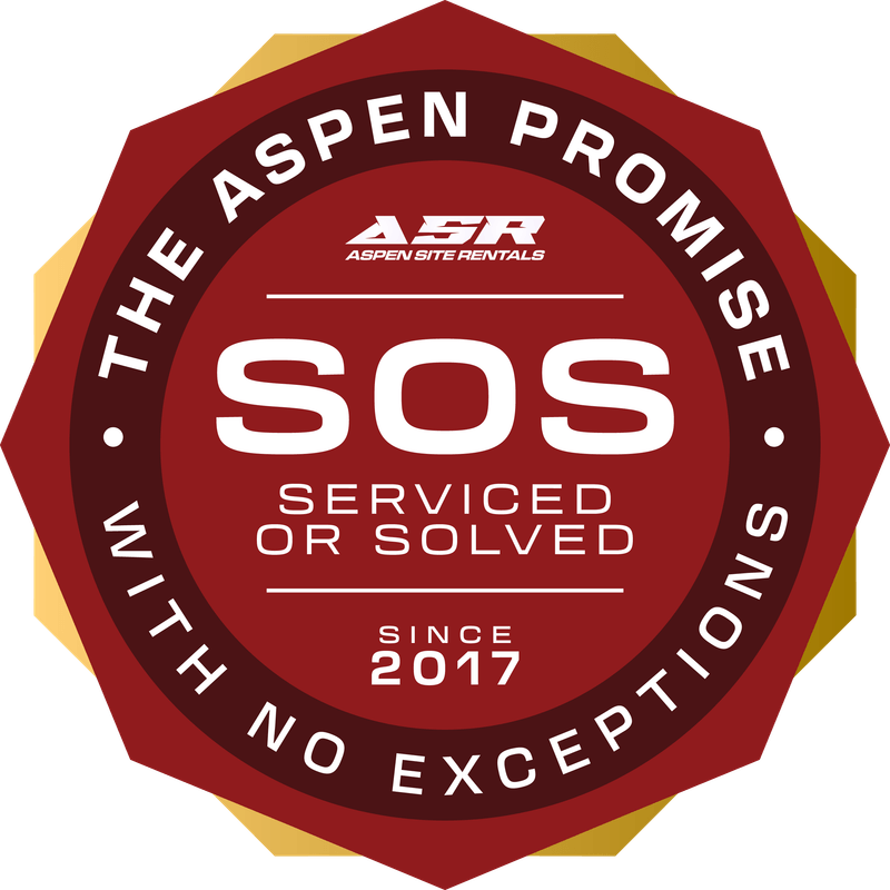 The Aspen Promise badge: serviced or solved