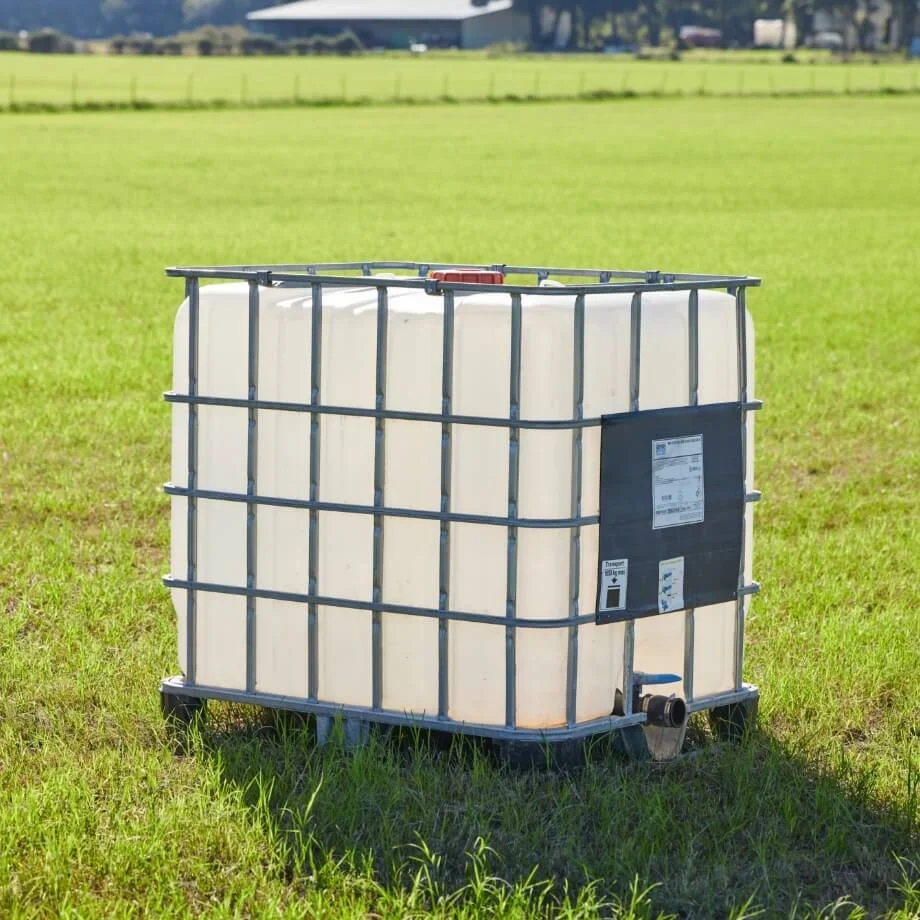 Non-potable water tank (caged tote) rental