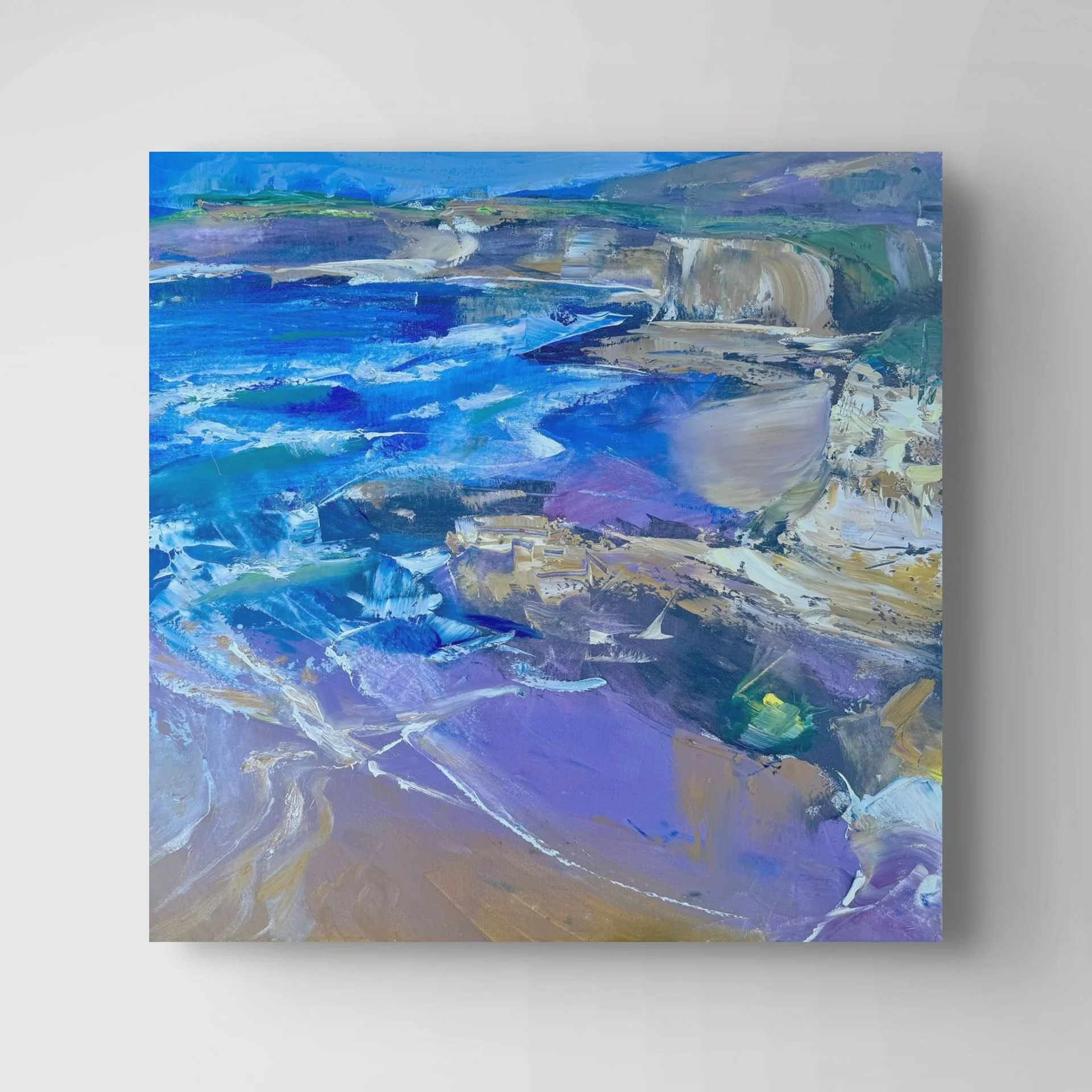 Lavender Shoreline Print