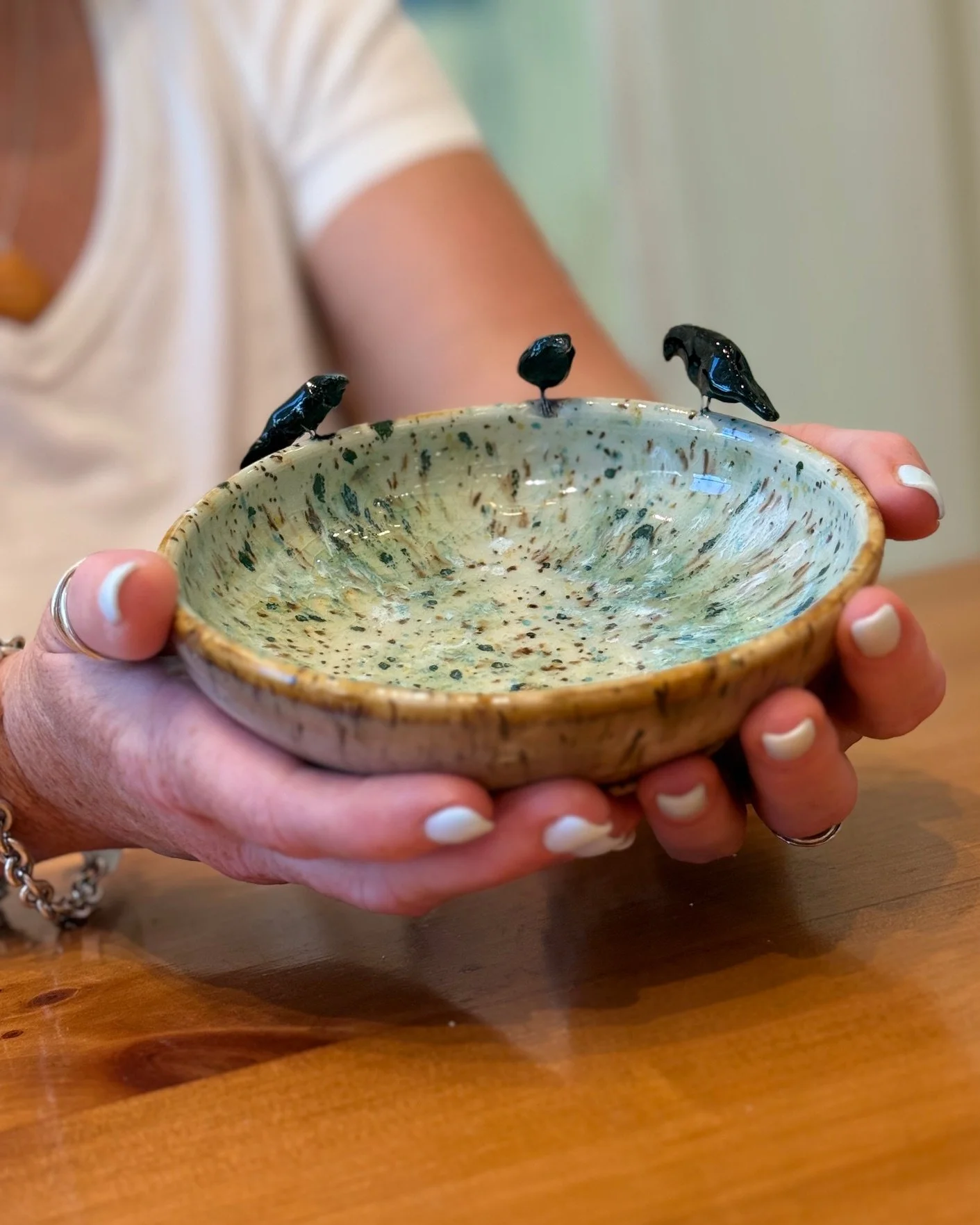 Three Crows on a Dish