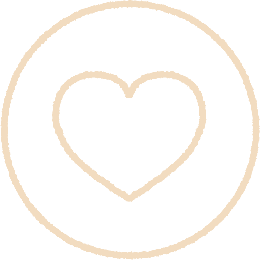 A white heart inside a second white heart, both outlined with a thin white line, on a black background.