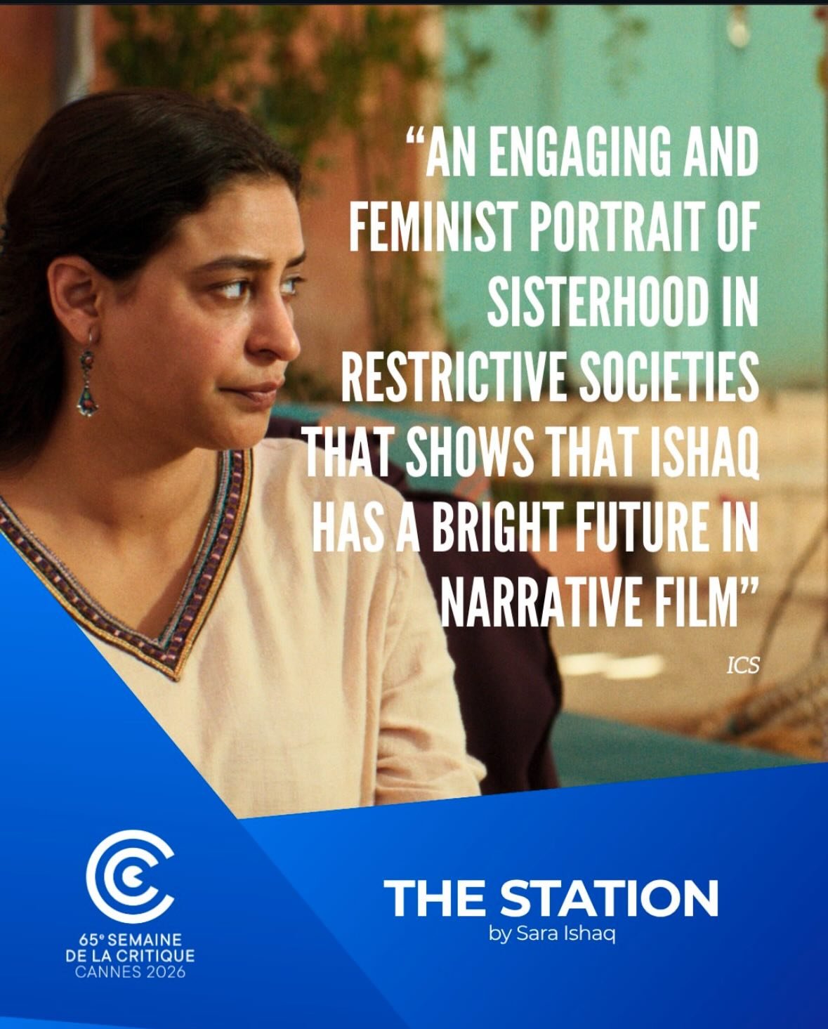 The first reviews for Sara Ishaq&rsquo;s THE STATION are out! ✨

VARIETY
&ldquo;&lsquo;The Station&rsquo; is bound to be one of the buzzier titles in Critics&rsquo; Week.&rdquo;
&ldquo;Sara Ishaq&rsquo;s highly anticipated fiction debut &ldquo;The St