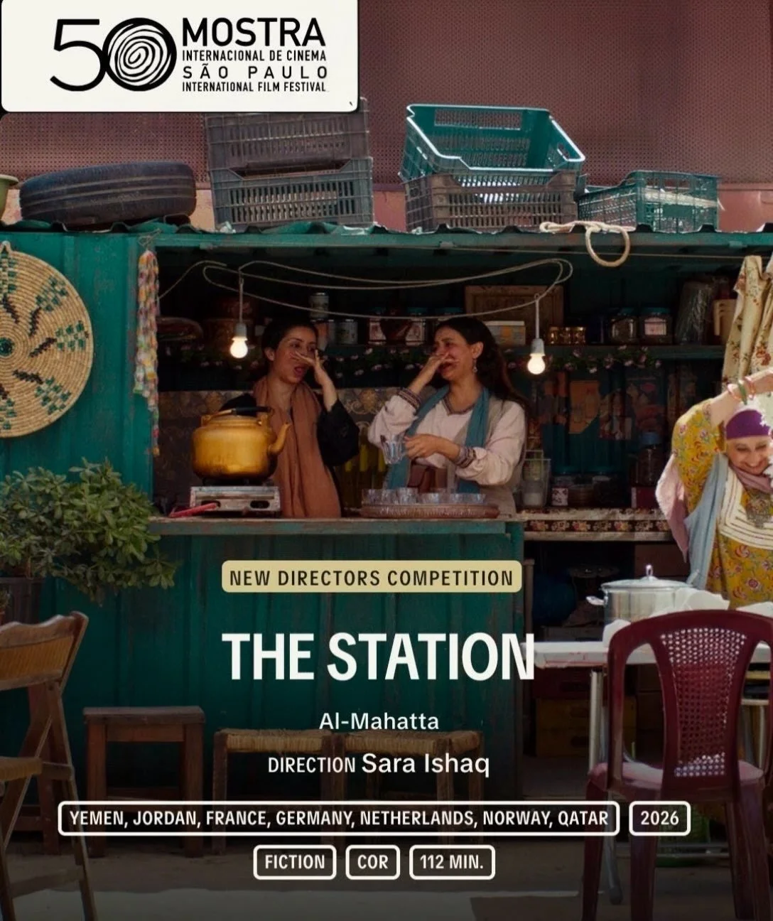THE STATION heads to S&atilde;o Paulo! 🇧🇷

We&rsquo;re delighted to share that The Station, directed by Sara Ishaq, has been selected for the New Directors Competition at the 50th S&atilde;o Paulo International Film Festival (Mostra Internacional d
