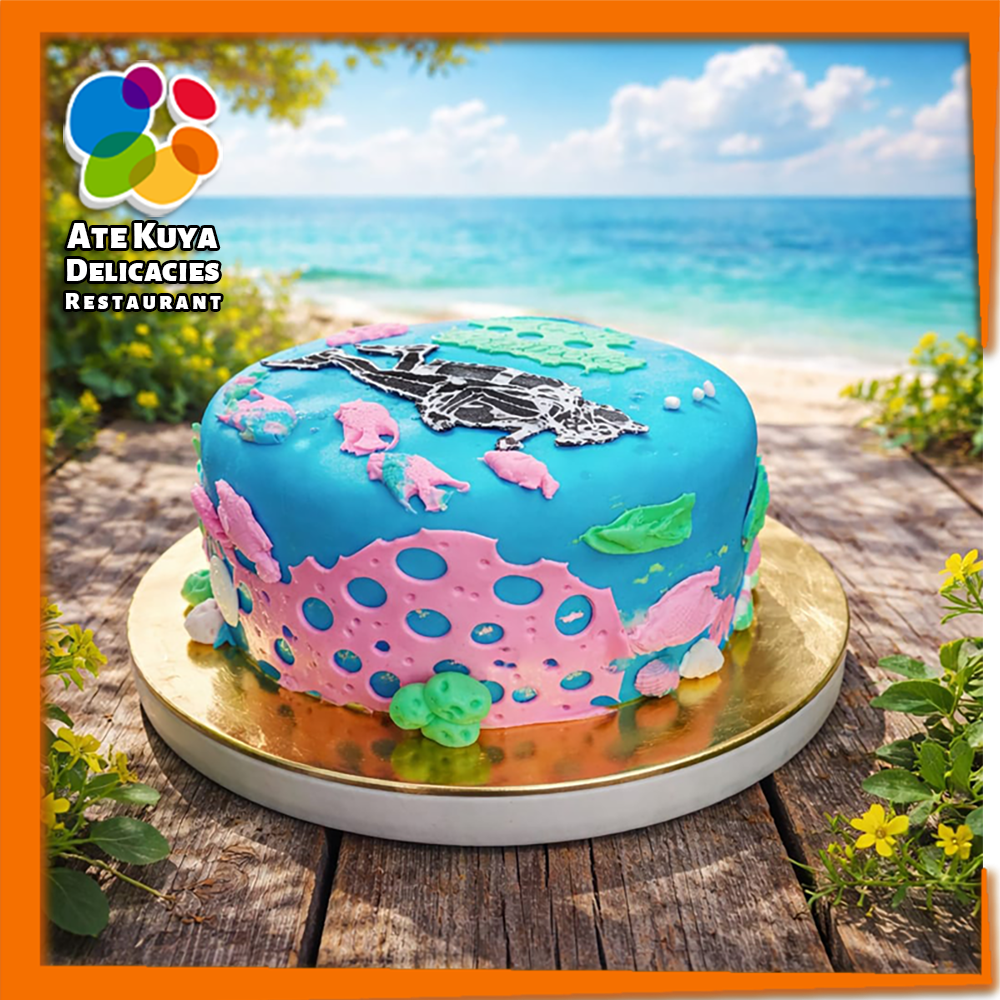 1207 - Special Design Cake - Diver
