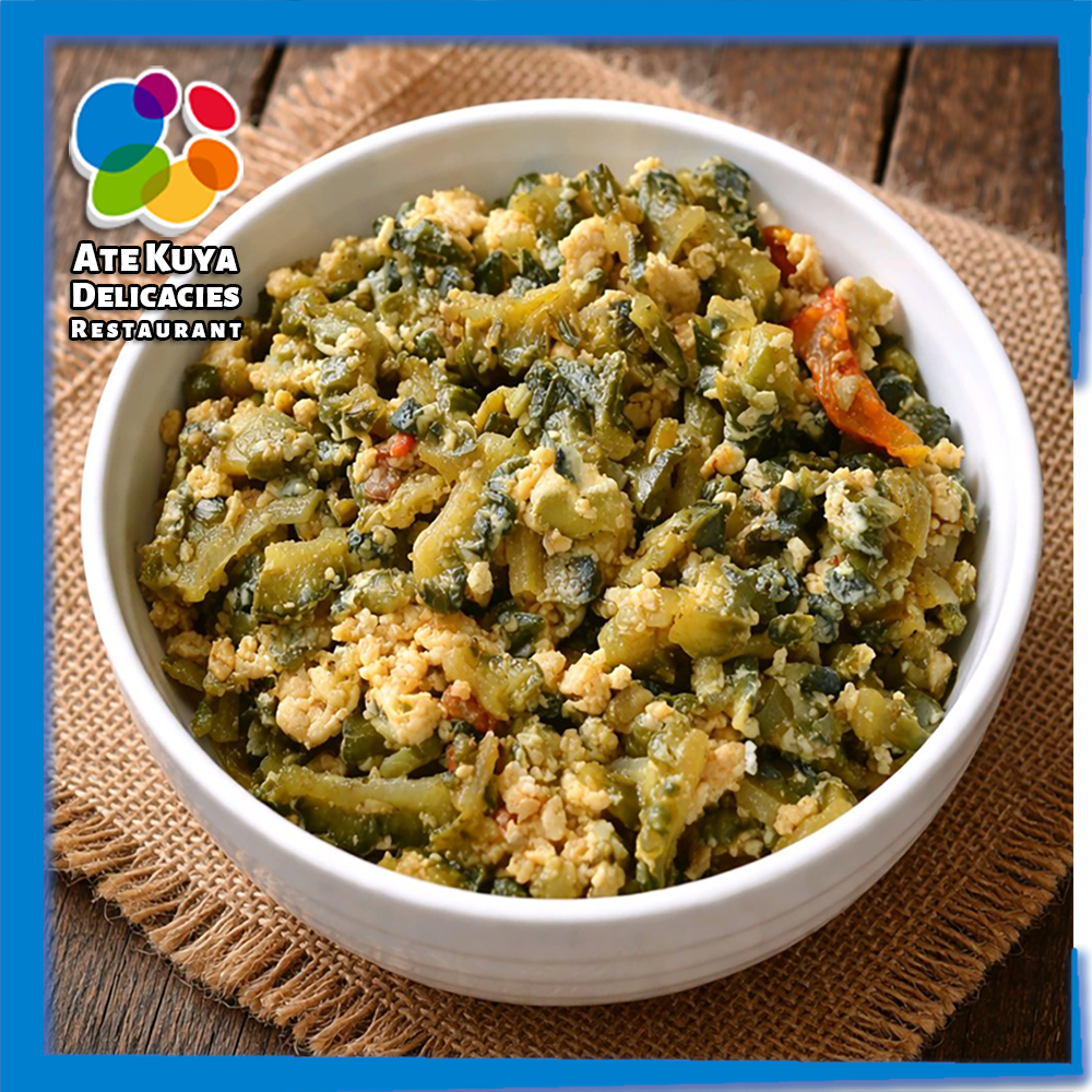 0802 - Ginisang Ampalaya with Egg