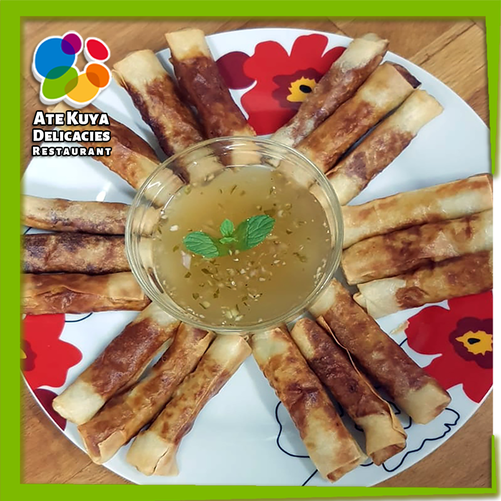 0110 - Fried Chicken Spring Roll - Lumpiang Shanghai - 1 pc - 2 QR - 18 pcs - 25 QR