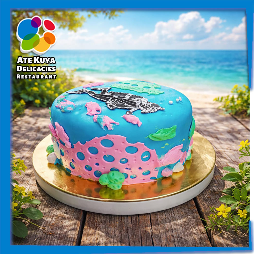 1207 - Special Design Cake - Diver