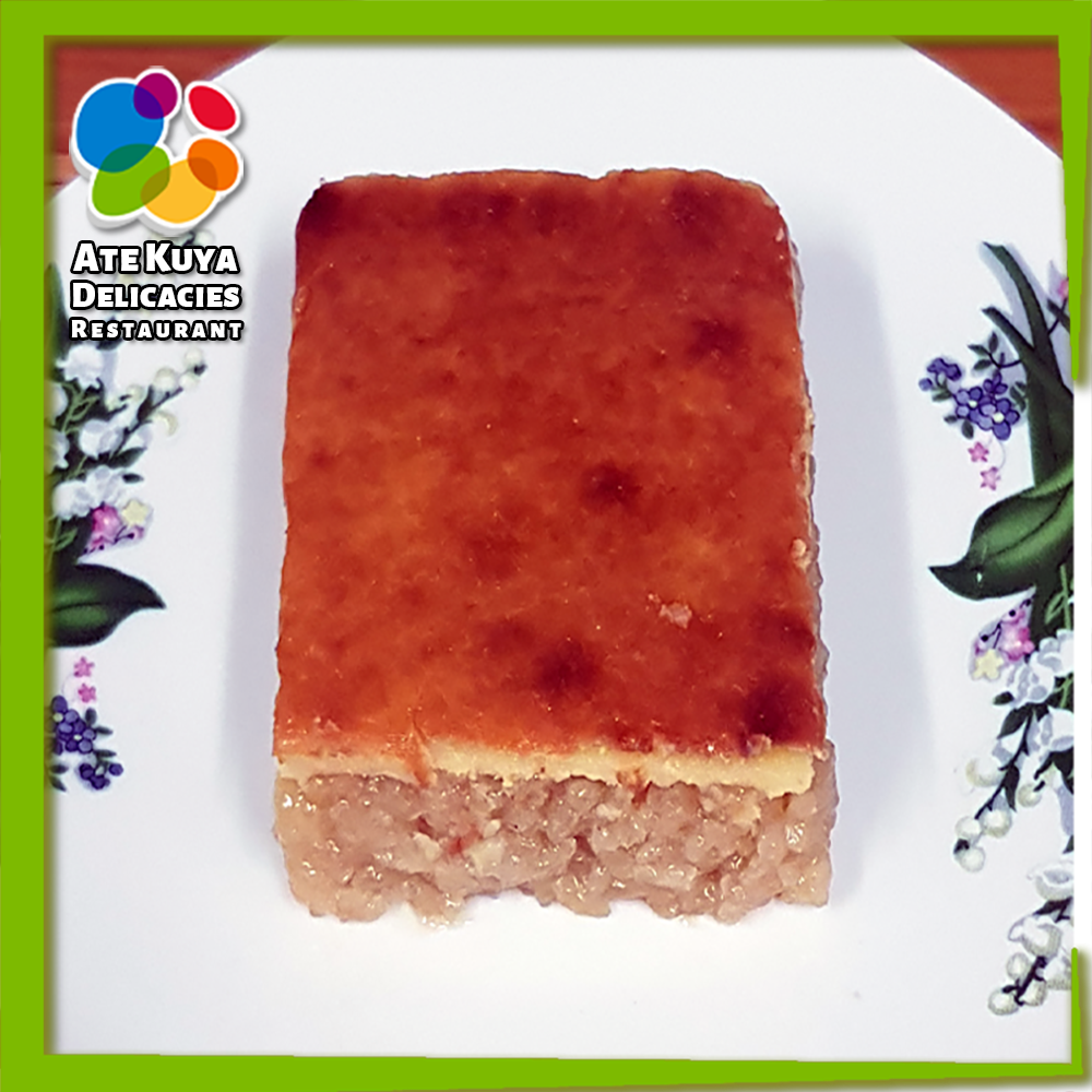 1102 - Biko with Leche Flan