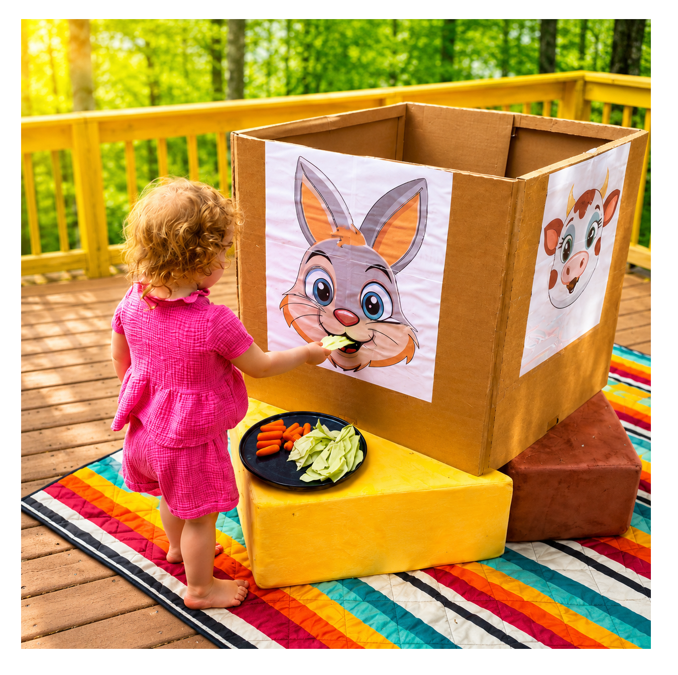 Feed the Animals - Printables - FREE