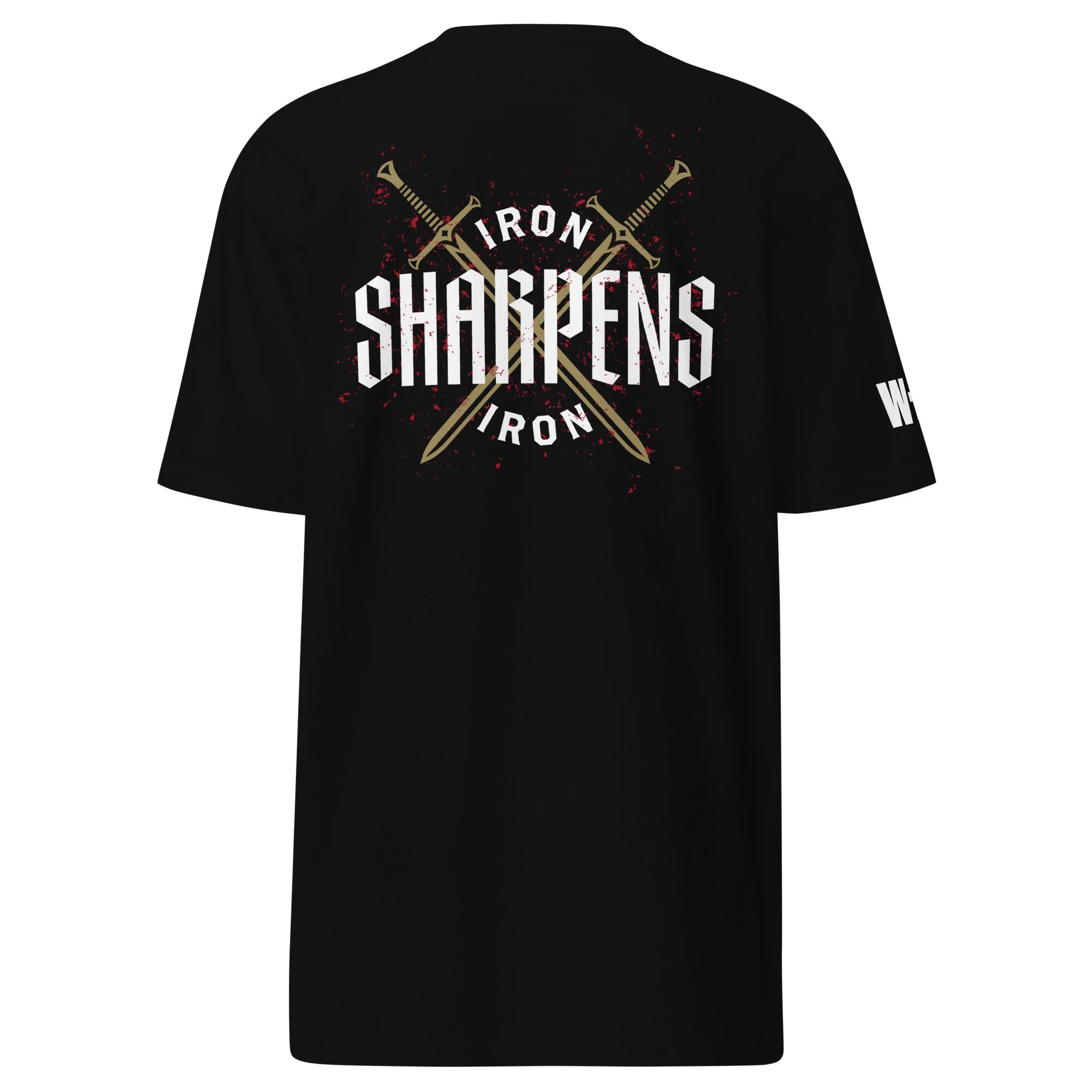 IRON SHARPENS IRON heavyweight tee
