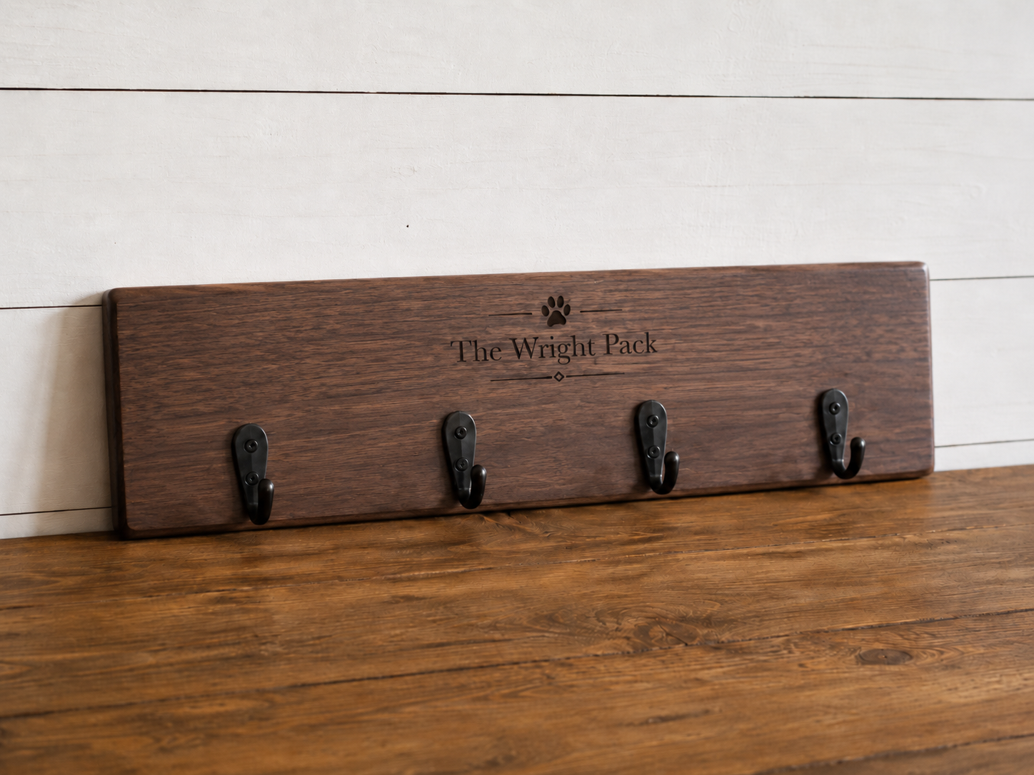 H&H Personalized Leash Station Small Cordovan Leather.png