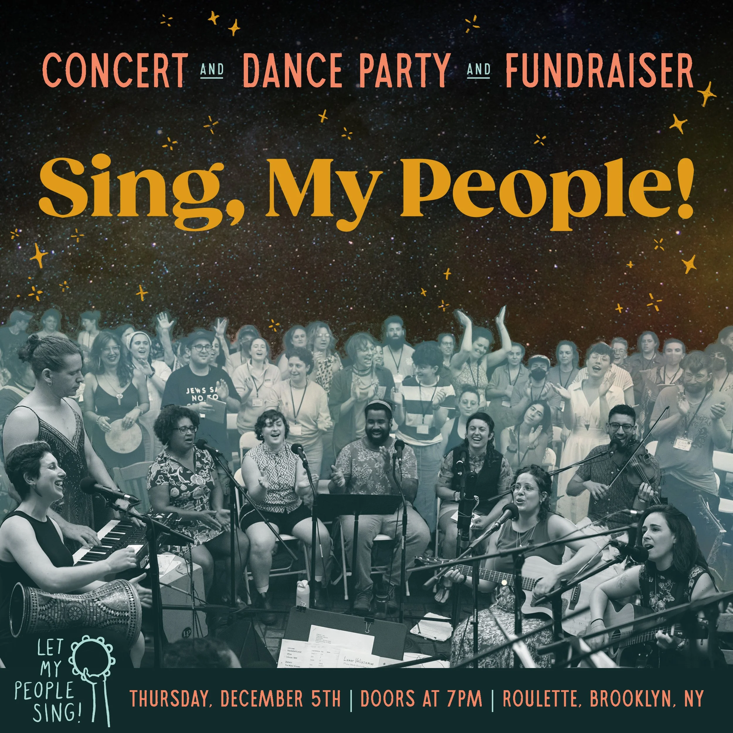 Sing, My People: Concert + Dance Party + Fundraiser