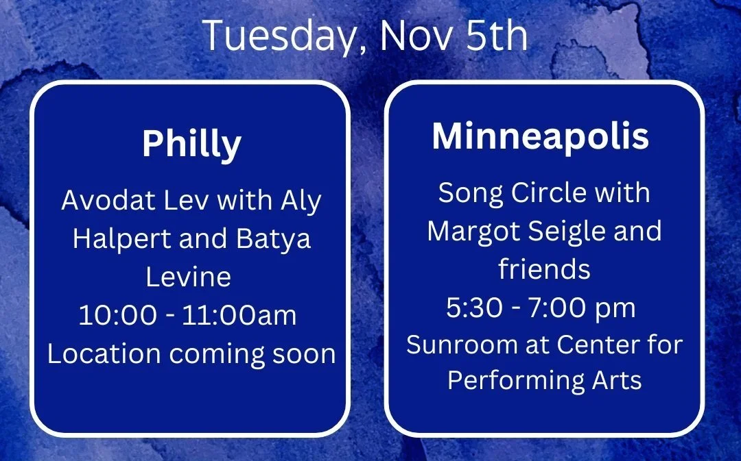 Sing &amp; Pray with LMPS  this Election Day