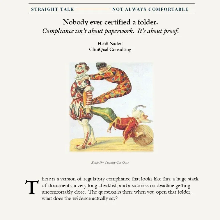 Nobody ever certified a folder