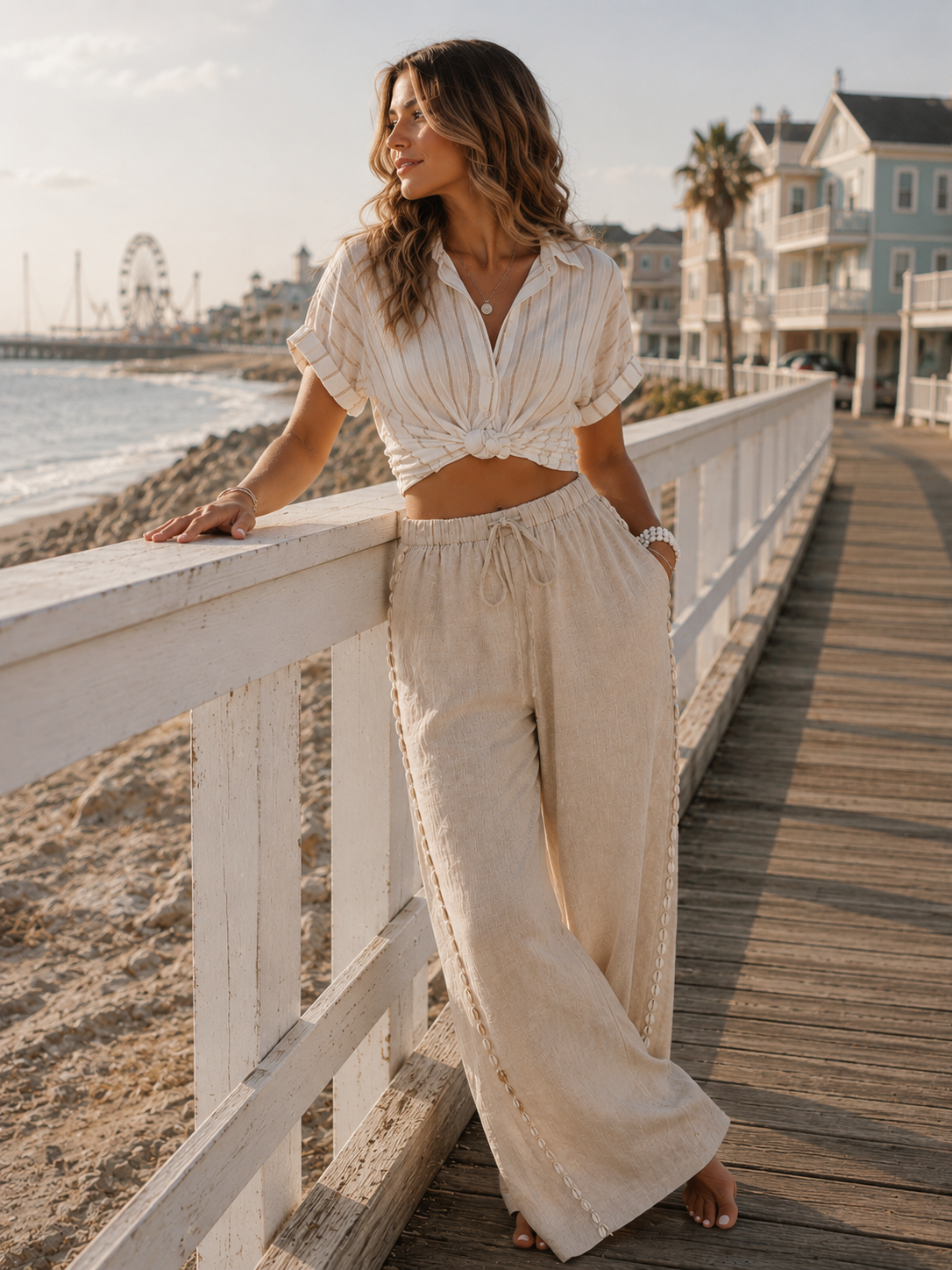 The Shoreline Drawstring Pant