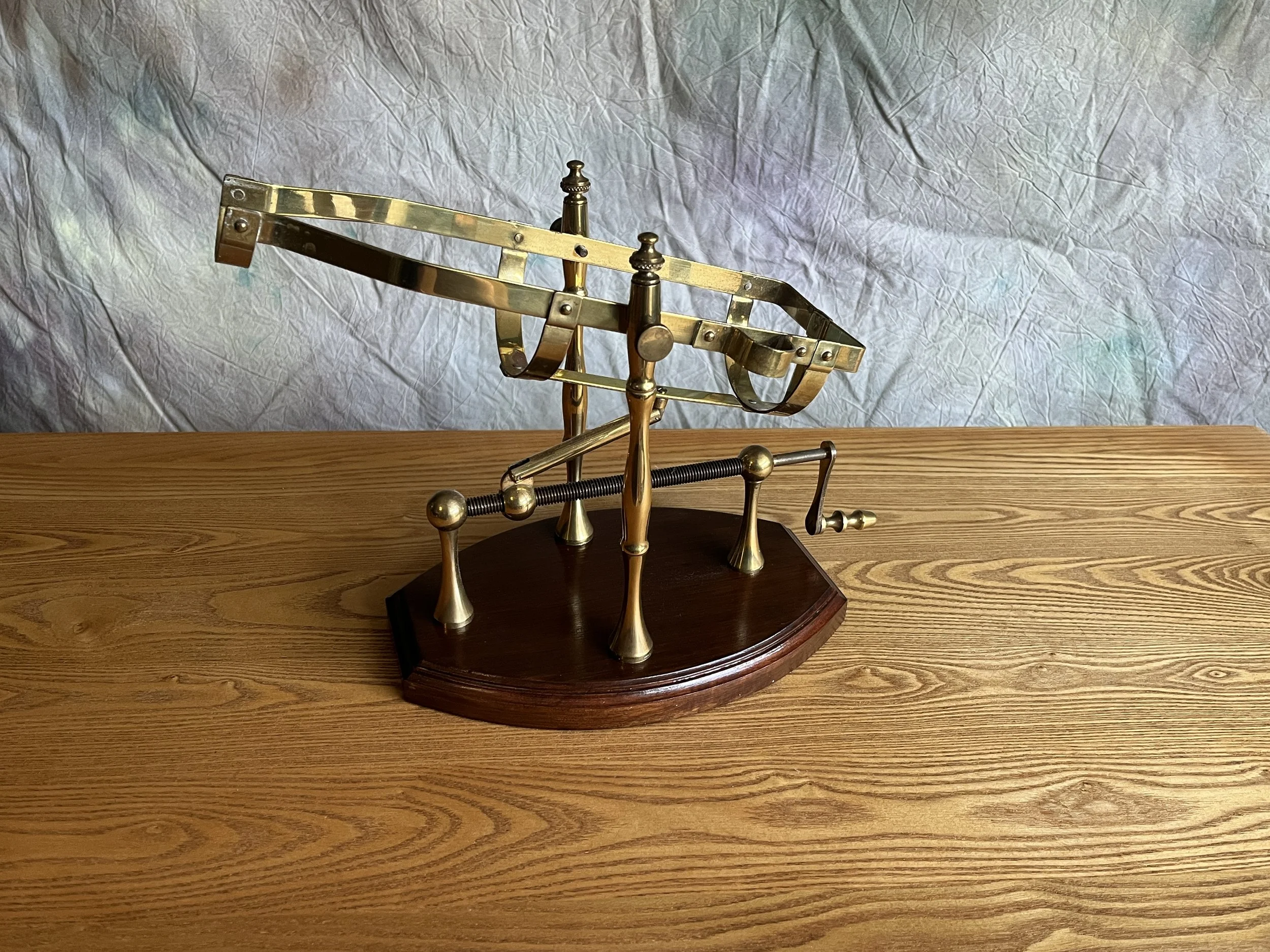 Vintage Port Decanting Cradle or Wine Bottle Pourer.